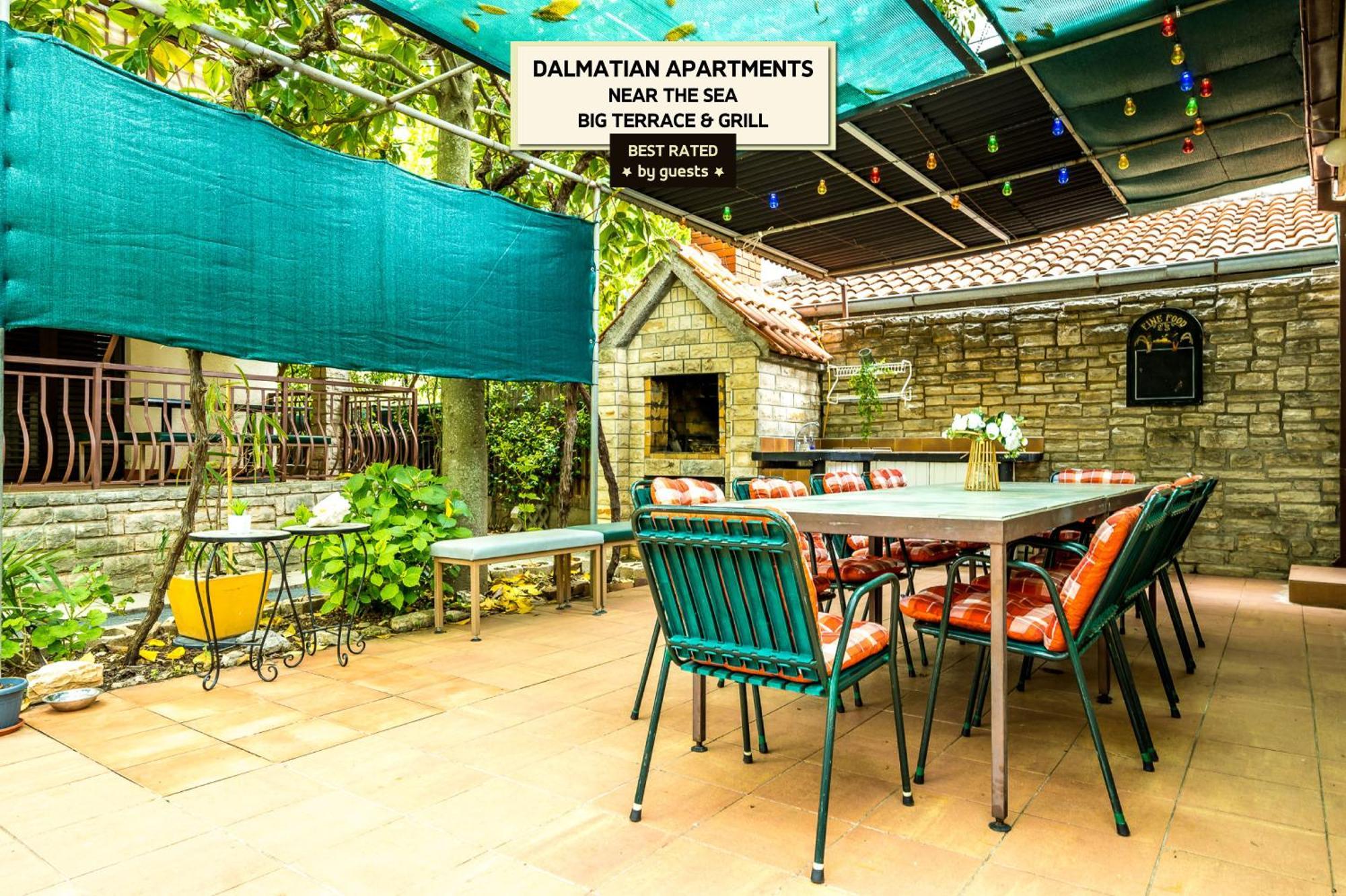 Apartmani Rosa Turanj Buitenkant foto